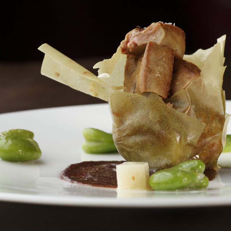 鶏肉とフォアグラのパイ包み(MASQ)