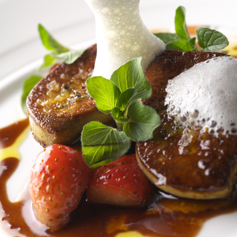 フォアグラの苺添え(MASQ)