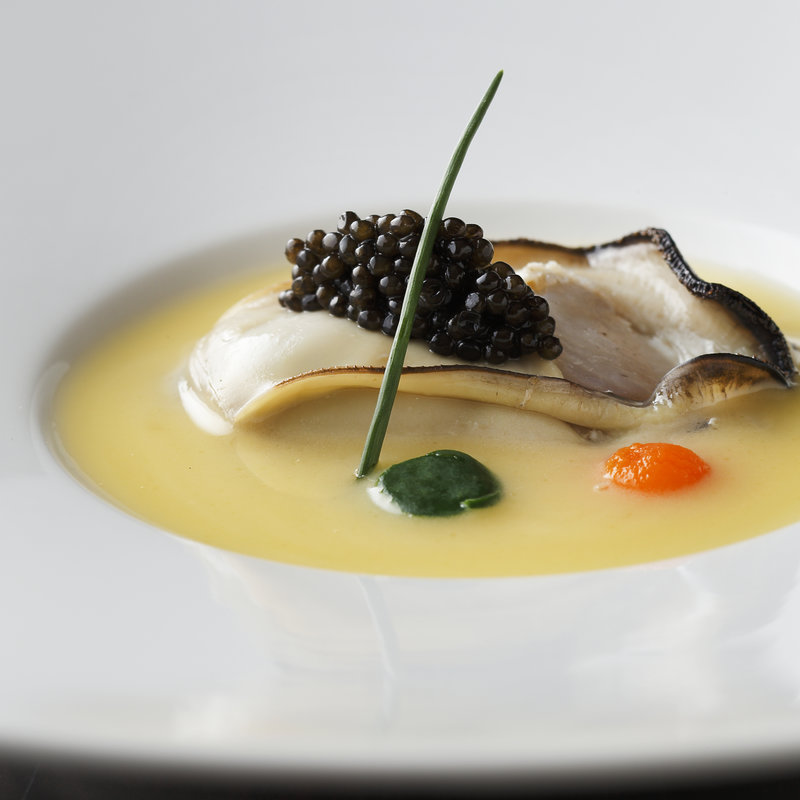 バイガイのキャビア添え(カザン)