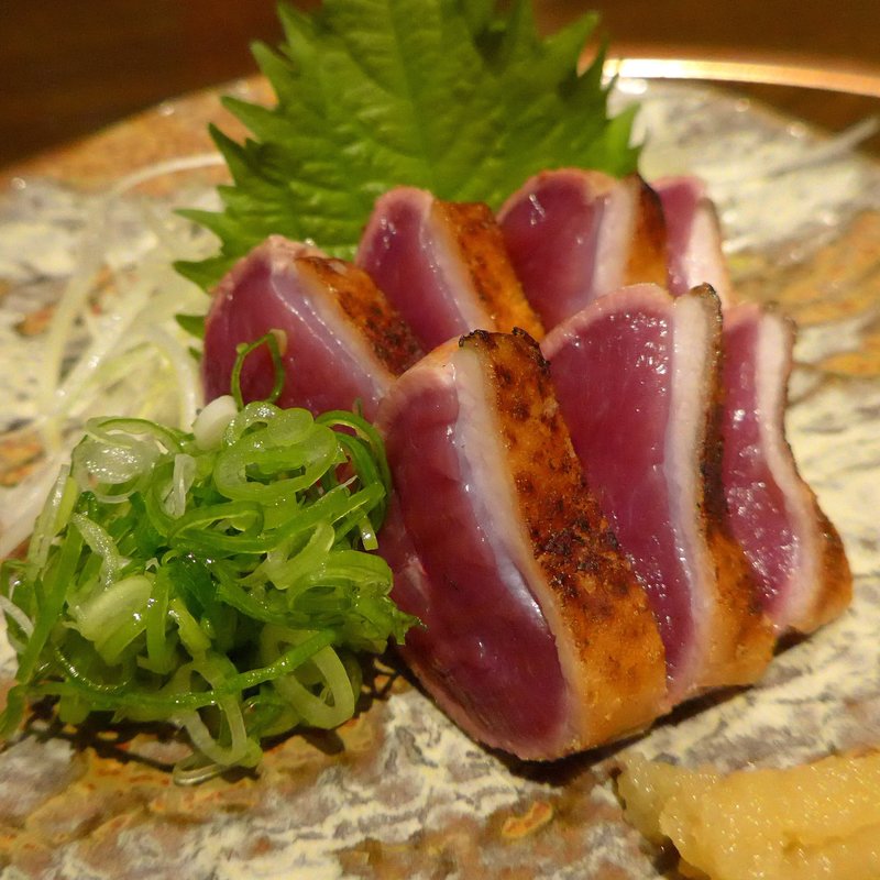 鴨炙り刺(鳥名子)