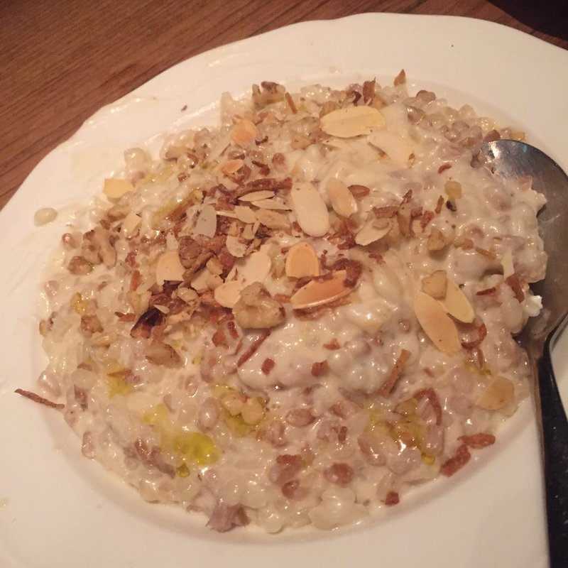 ゴルゴンゾーラのリゾット大麦入り(UOKIN PICCOLO 銀座店 （ウオキン ピッコロ）)