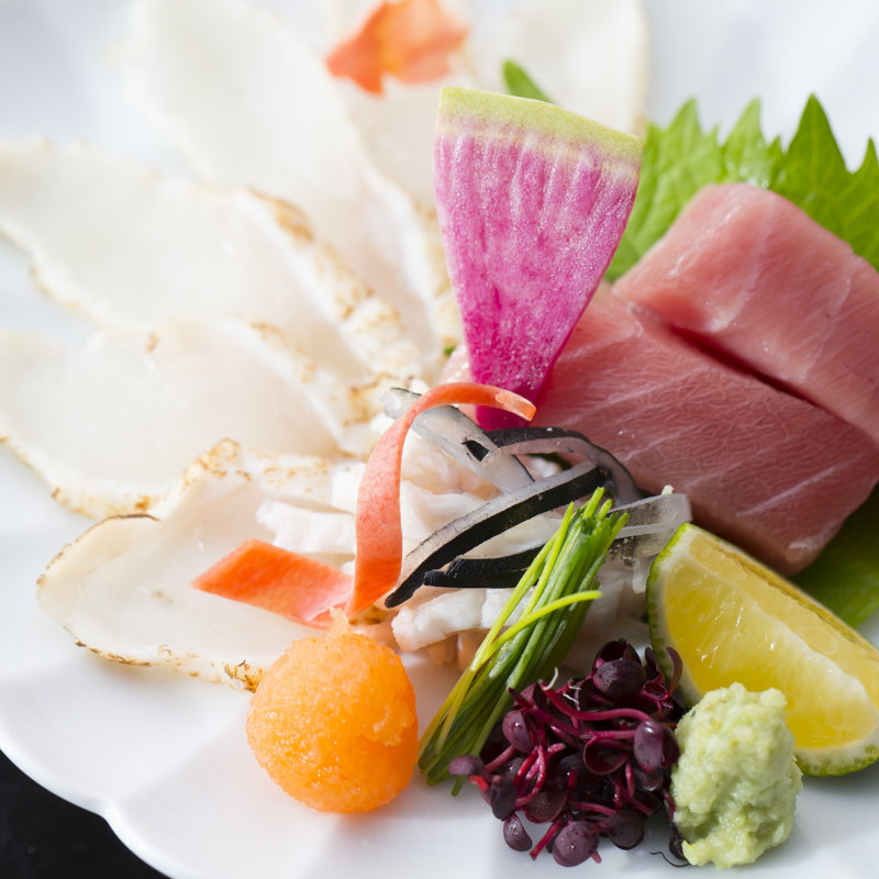 鮮魚の盛り合わせ(北新地 ぬのや)