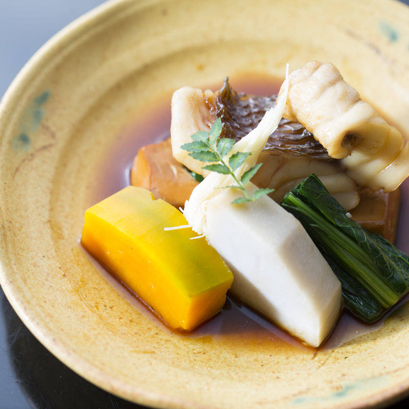 タラの煮つけ(北新地 ぬのや)