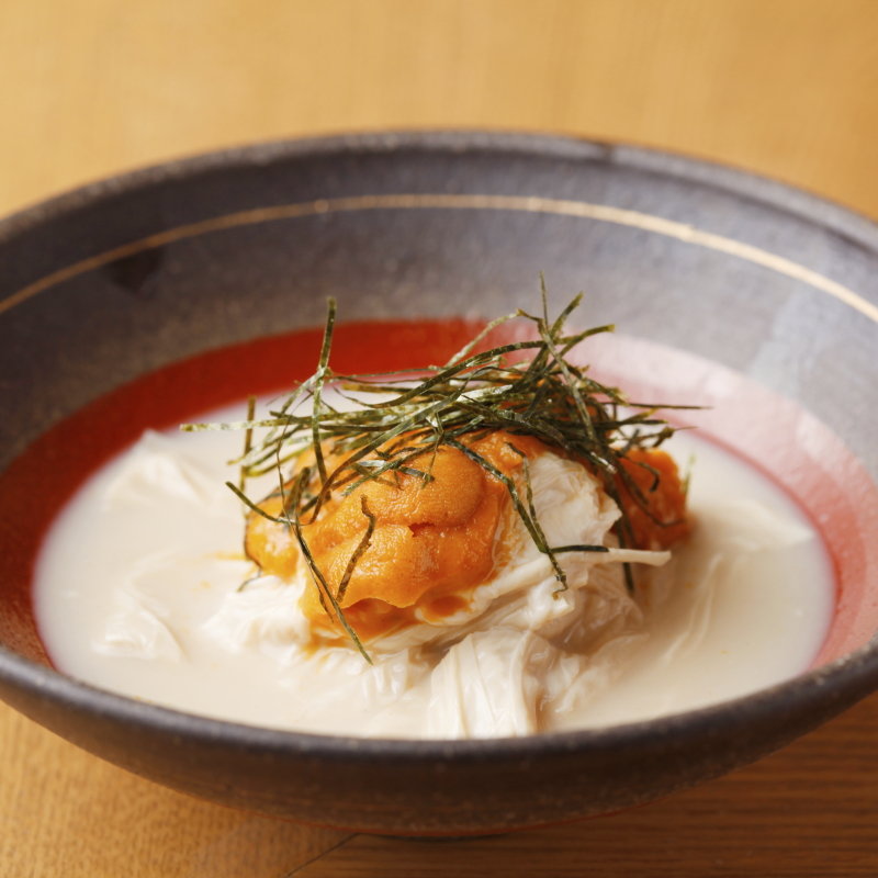 雲丹と生湯葉(あ寛銀座 (9F))