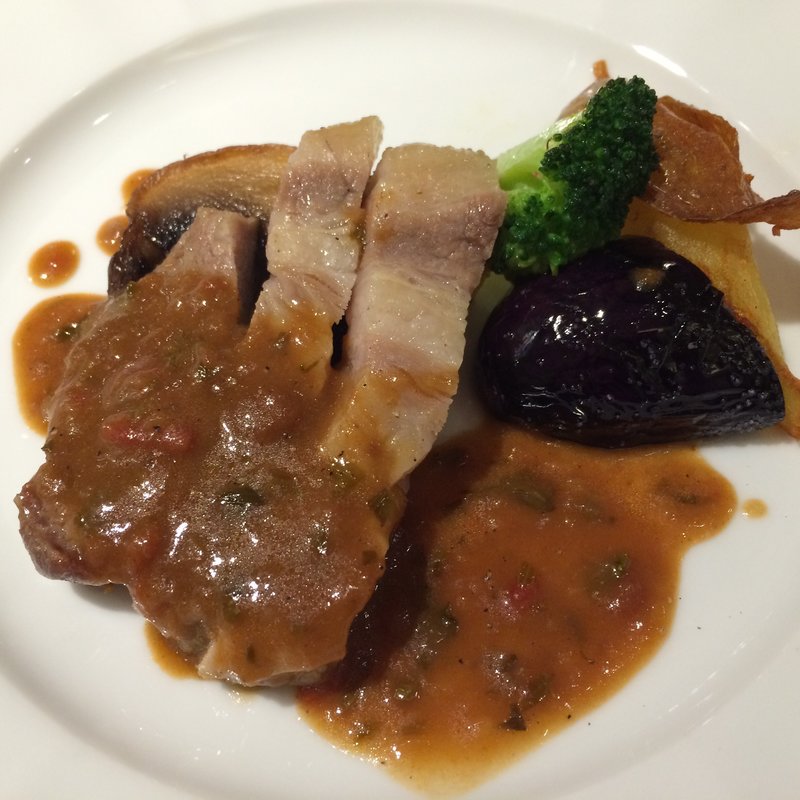 鹿熊豚の本日のソティ(MUSHROOM TOKYO（マッシュルームトーキョー 表参道）)