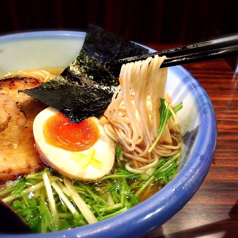柚子塩ラーメン(AFURI 中目黒 （阿夫利　あふり）)