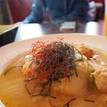 シソつくねの韓国風スープご飯(roku cafe （ロクカフェ）)