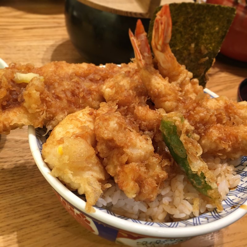 水天宮前でおすすめのガッツリ天丼