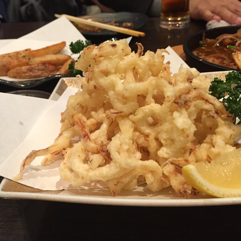 スルメの天麩羅(新浪花 )