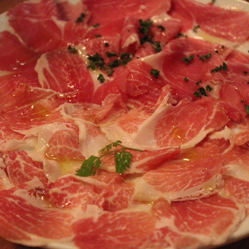 イベリコ  ハモン 生ハム盛り合わせ(東京ワインバル八十郎 築地店)