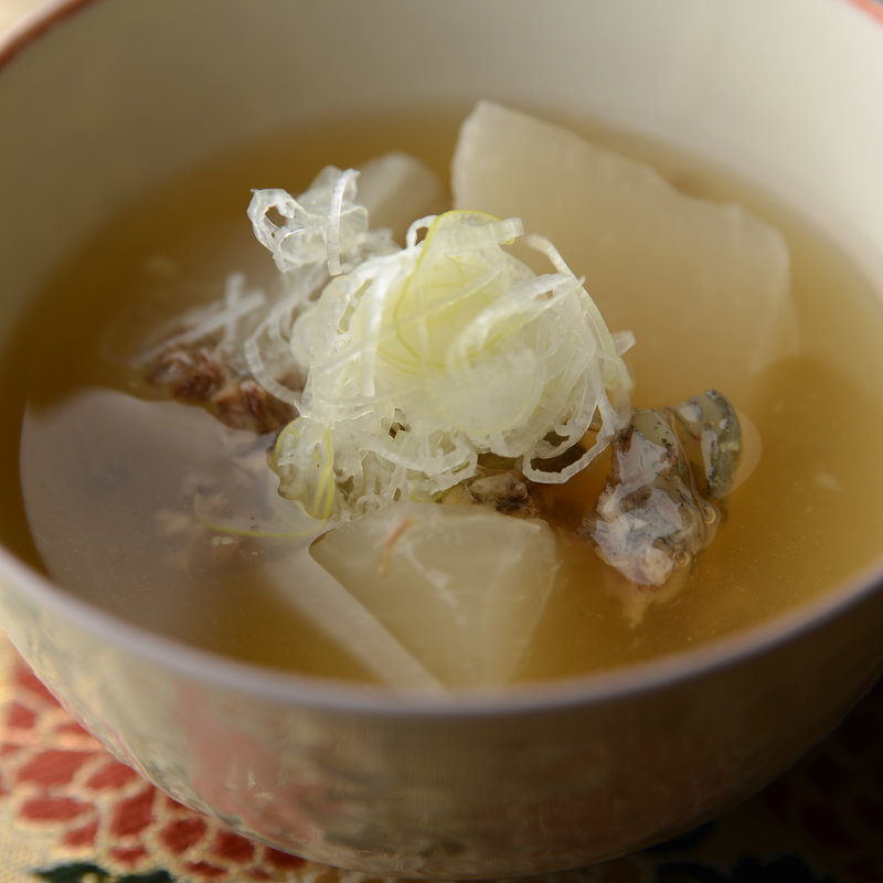 アワビと大根の煮付け(京料理 四季cafe （キョウリョウリ シキカフェ）)