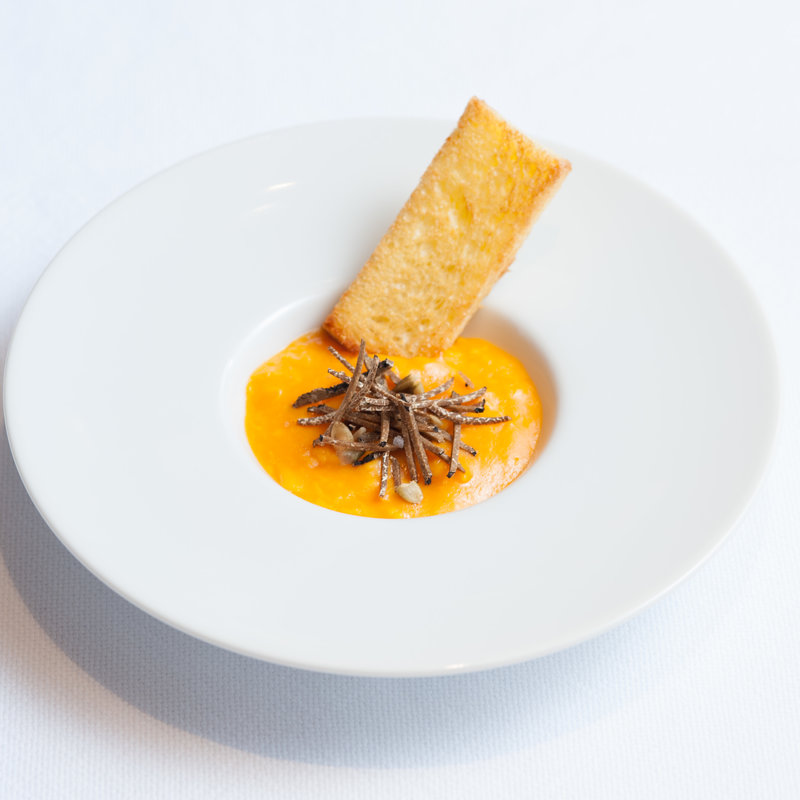 コーンクリームのトリュフ(Terres de Truffes, Tokyo （テール・ド・トリュフ東京）)