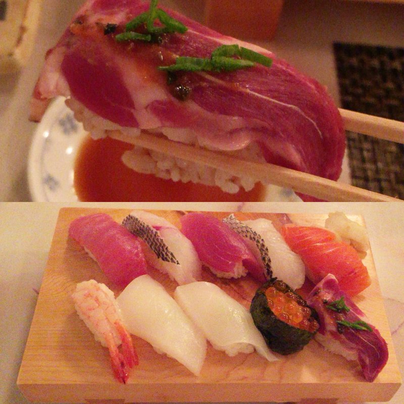 にぎり鮨（やまねこ）10貫(居酒屋よっしー)