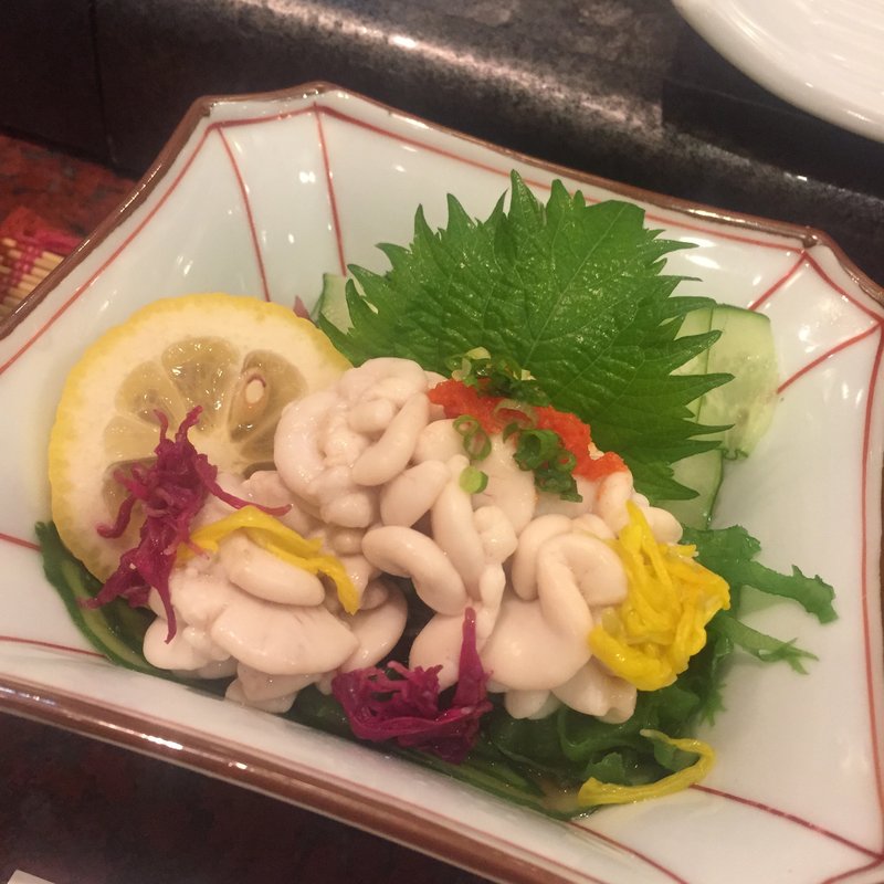 白子ポン酢(さかえ寿司)