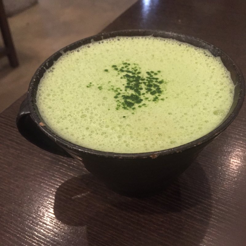 抹茶ラテ /녹차라떼(O'SULLOC TEA HOUSE/오설록 티 하우스)