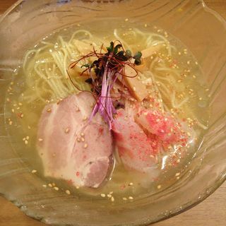 冷やし鯛塩そば(夏季限定)(鯛塩そば 灯花 曙橋本店)