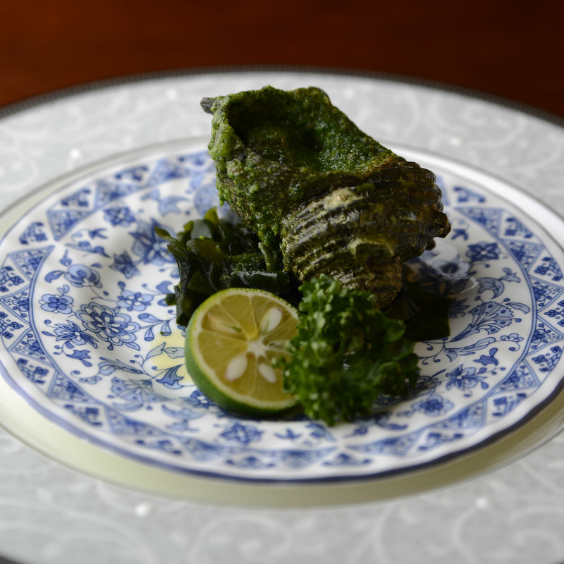 さざえの磯辺焼き(ichiRyu)