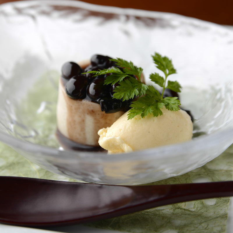 パンナコッタ　ベリー添え(ichiRyu)