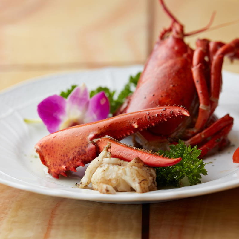 オマールエビのグリル(美麗華 フカヒレ、鮑、伊勢海老専門店)