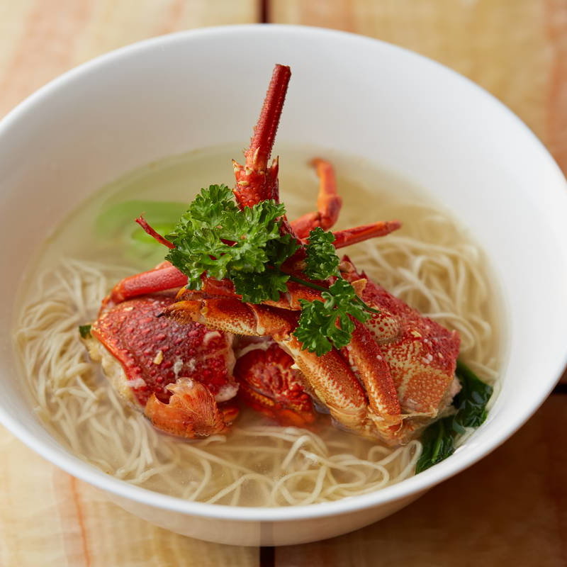 伊勢海老ラーメン(美麗華 フカヒレ、鮑、伊勢海老専門店)