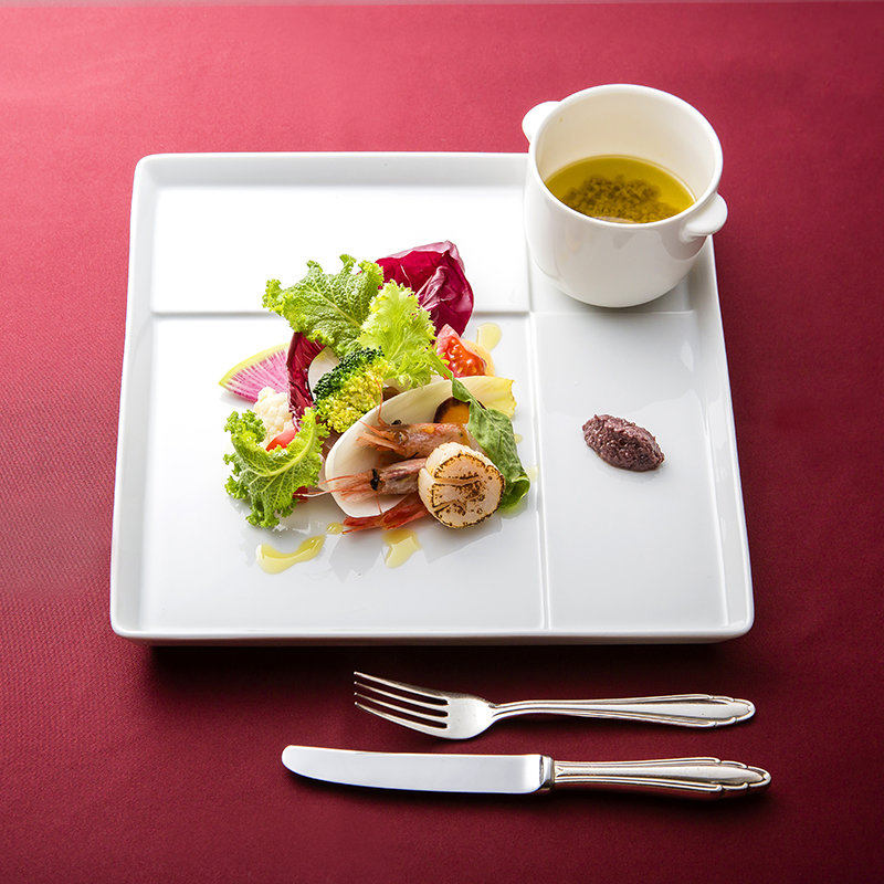 ホタテと海老のグリル(堺筋倶楽部 AMBROSIA （伊・アンブロシア）)