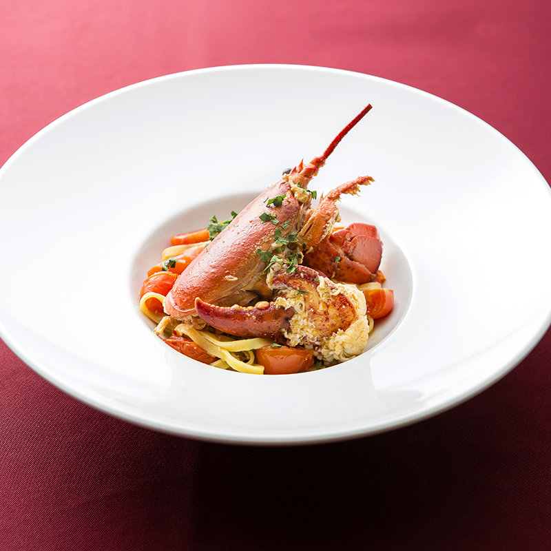 オマールエビのパスタ(堺筋倶楽部 AMBROSIA （伊・アンブロシア）)