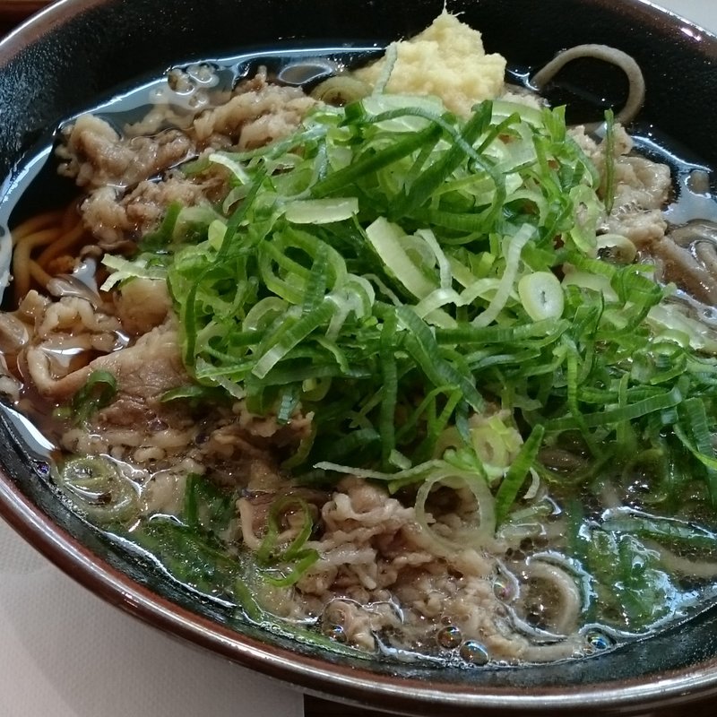 牛肉そば（並盛）(天つるり （pasar幕張（下り線））)