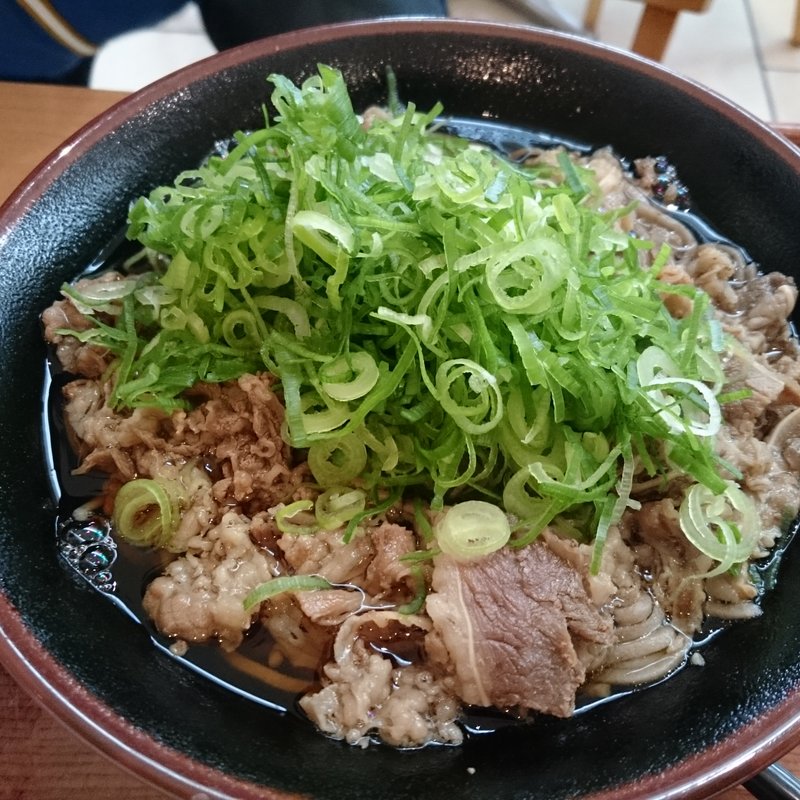 牛肉そば（大盛）(天つるり （pasar幕張（下り線））)