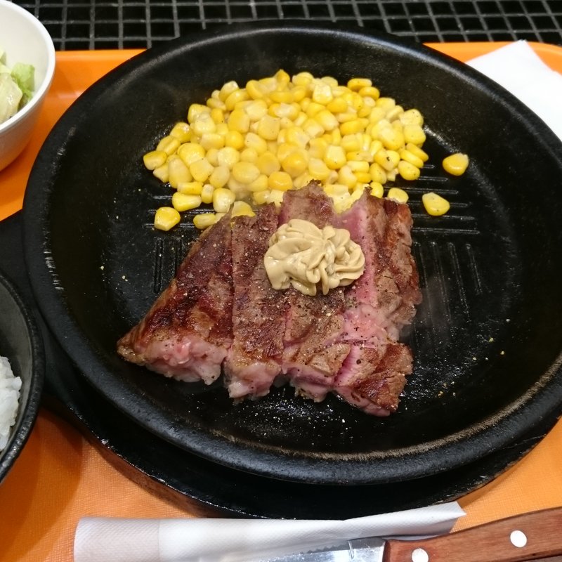 ワイルドステーキ200g（ランチメニュー）(いきなりステーキ 越谷レイクタウンｋａｚｅ店)