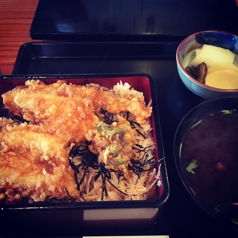 穴子天重(佐久間)