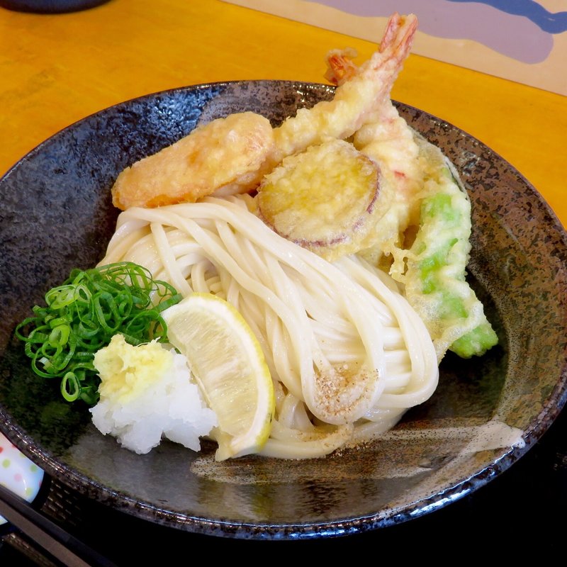 海老天ぶっかけ(うつ輪 本店 )