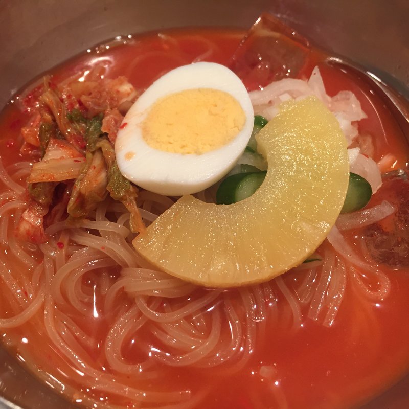 冷麺(焼肉 山水 （ヤキニクサンスイ）)