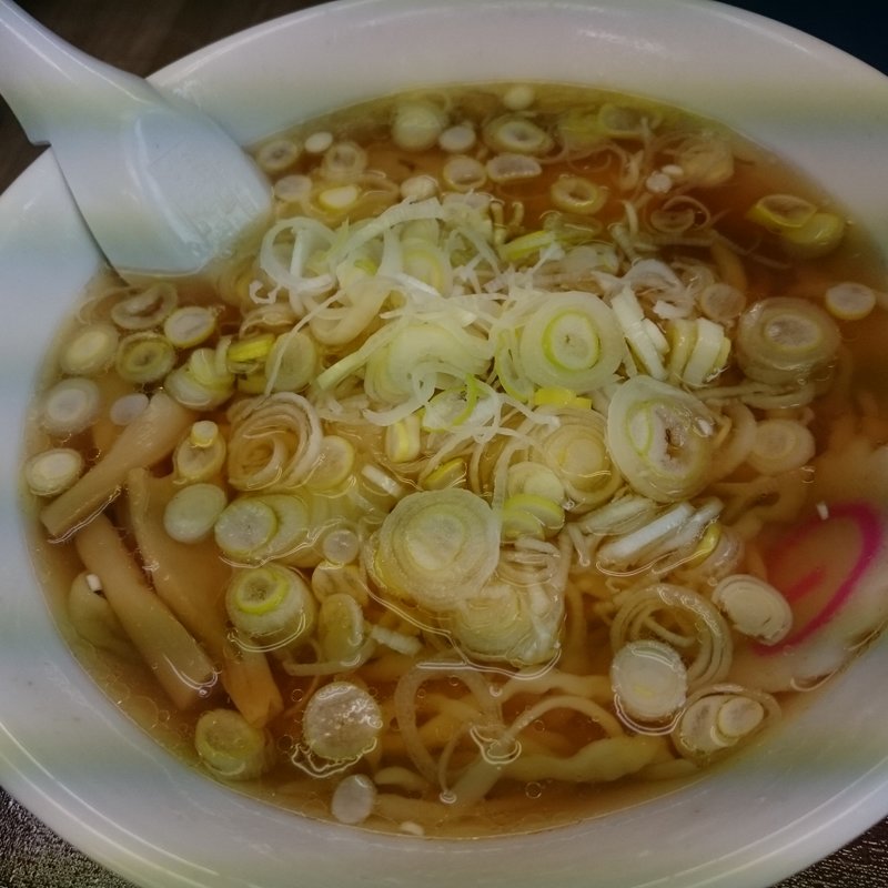 佐野醤油らーめん ＋ ねぎ増量(天元)