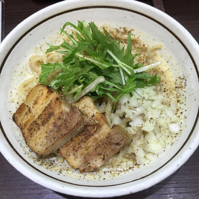 クリーミー胡麻まぜそば(濃厚坦々麺 はなび 半田店)