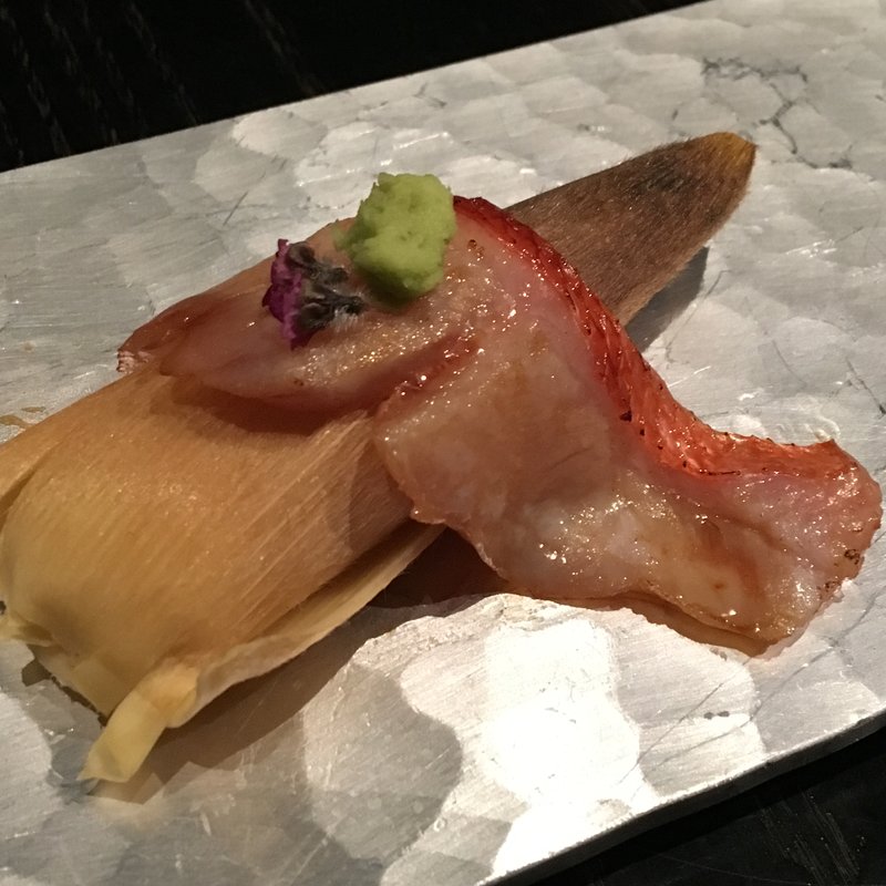 刺身　金目鯛の炙り(霞町三○一ノ一)