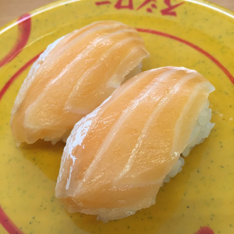 とろサーモン(スシロー 外環八尾店)