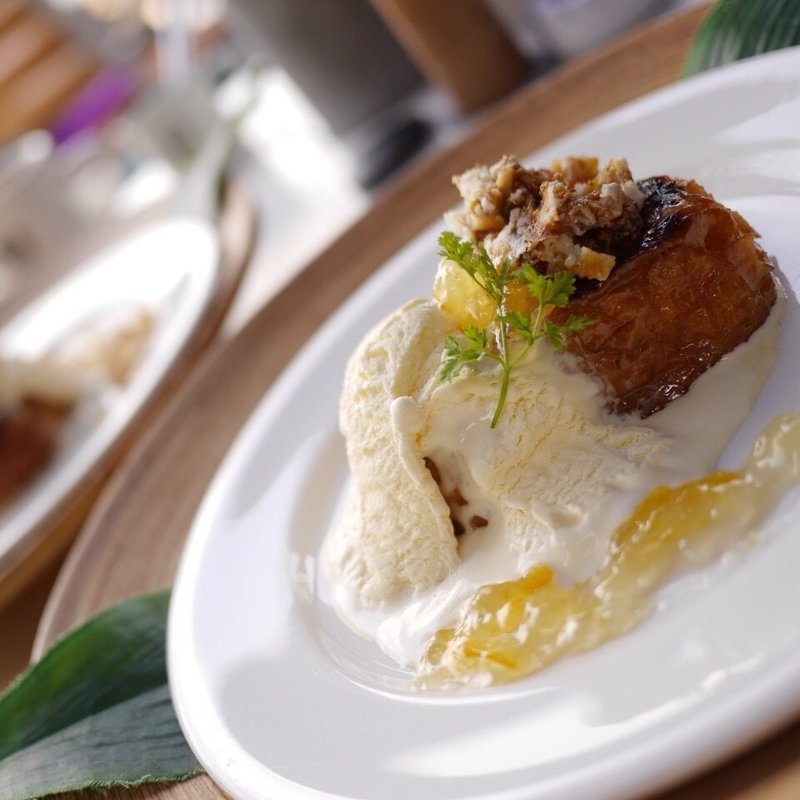 いちじくとクリームチーズのフレンチトースト(LONCAFE 湘南江の島本店)