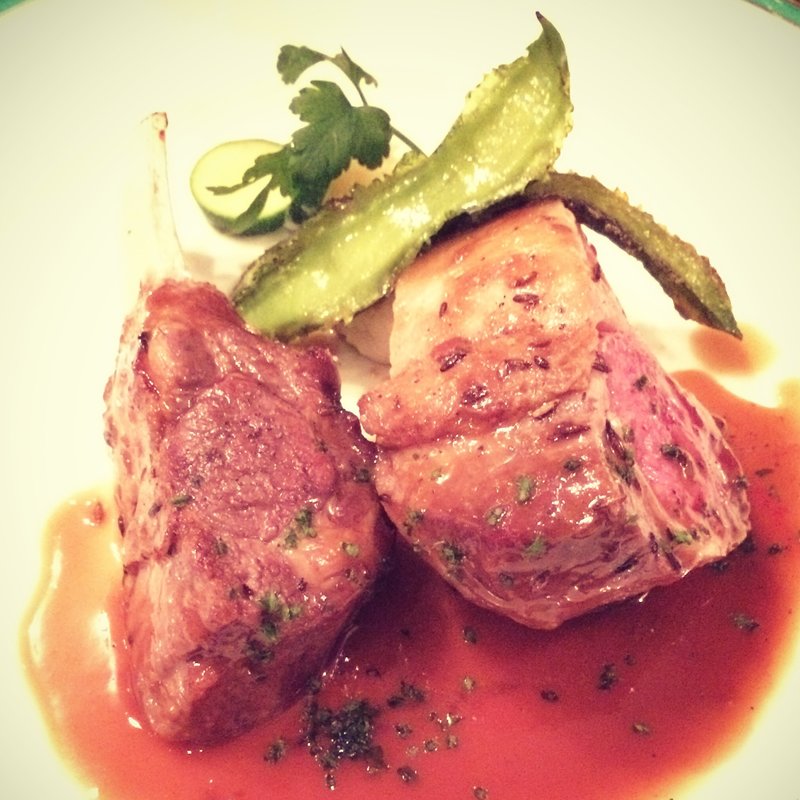 仔羊のロースト クミンシードソース仕立て(レストラン 樹葉亭 （レストランジュヨウテイ）)