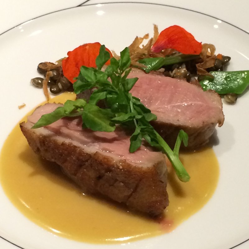 鴨胸肉のロティ(コート･エ･シェル )