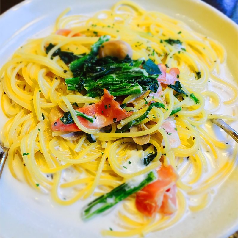 ベーコンとやさい クリームソース(風街)