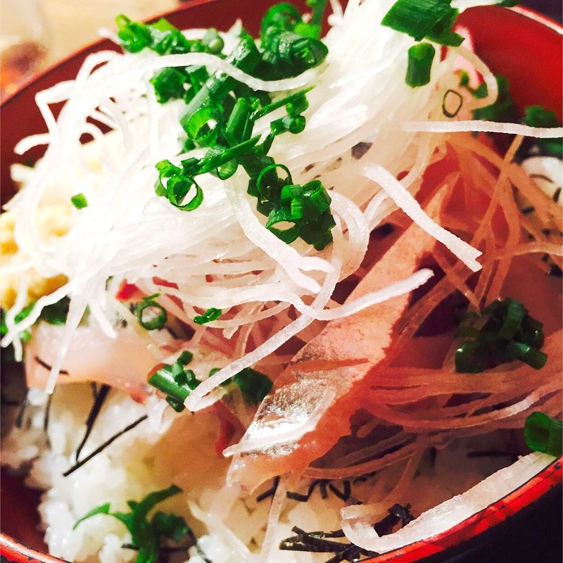 粋なアジ丼(大庄水産 三軒茶屋店)