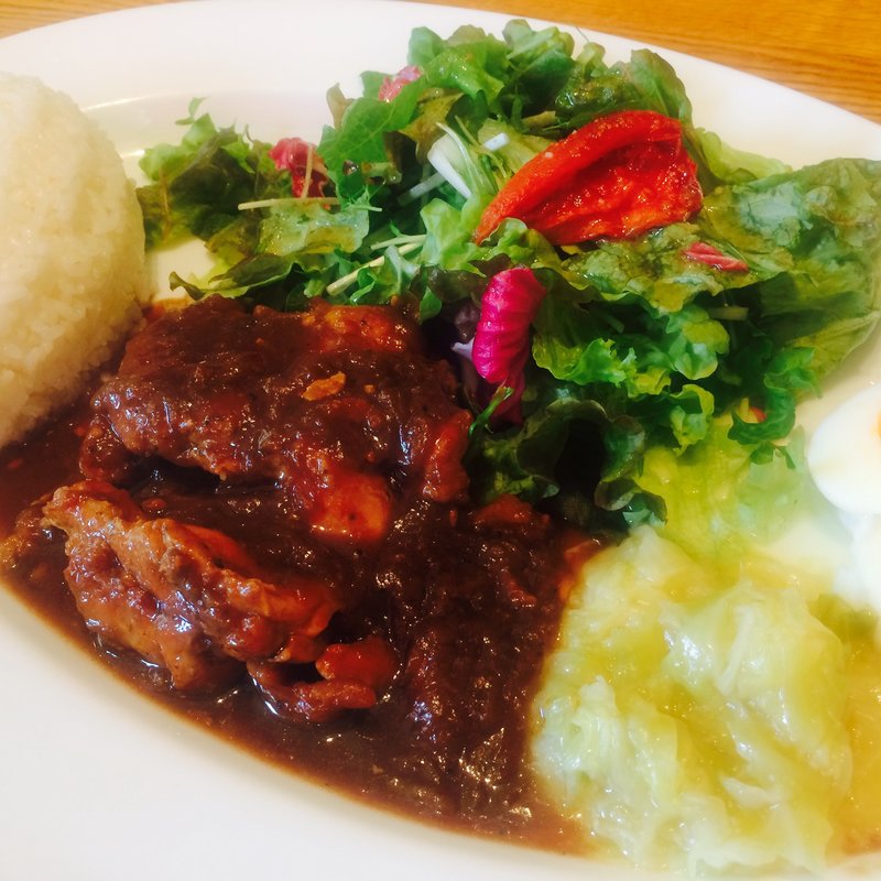 鶏もも肉の黒ビール煮こみ(ビストロ・ル・マン （BISTRO Le MAN）)