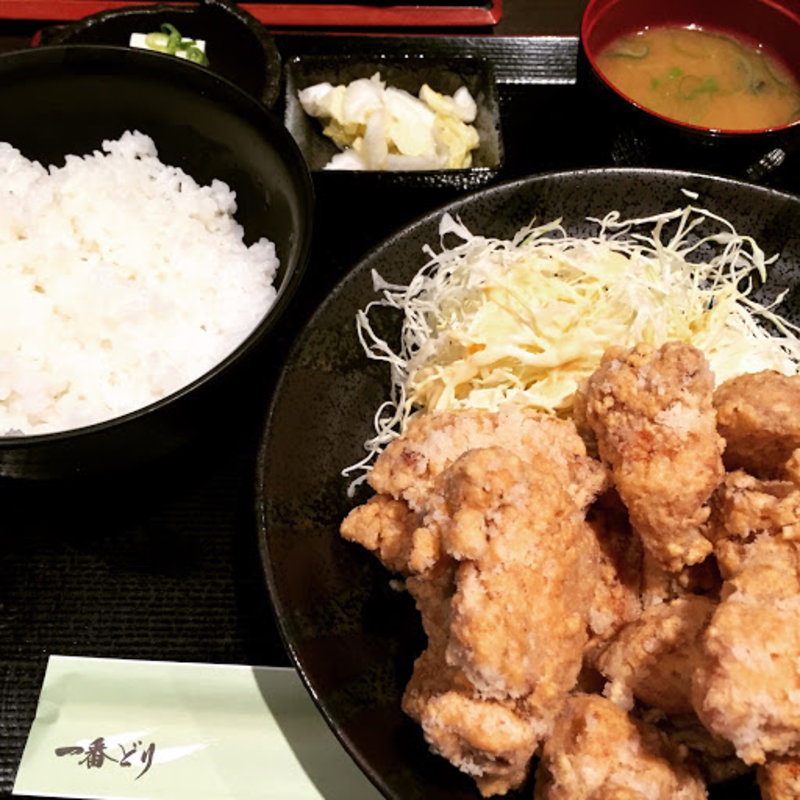 テンカラ定食(一番どり)