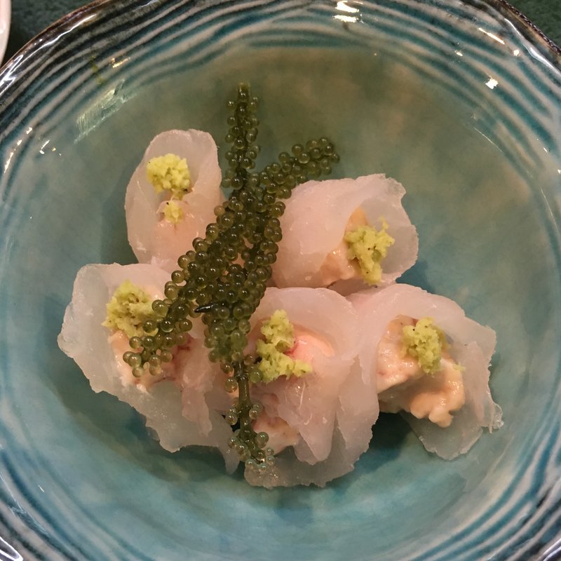 カワハギ刺(藤鮨)