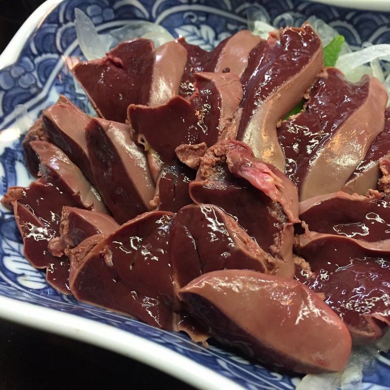 とりレバー刺し(いっしん)