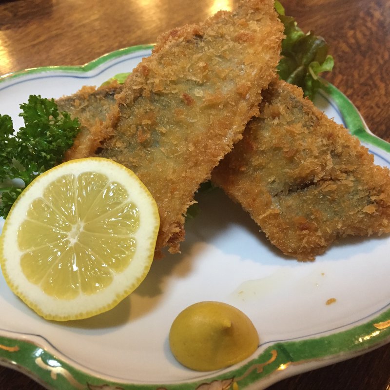 生あじフライ(くり山)