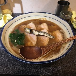 肉かけ(大)(烈志笑魚油 麺香房 三く)