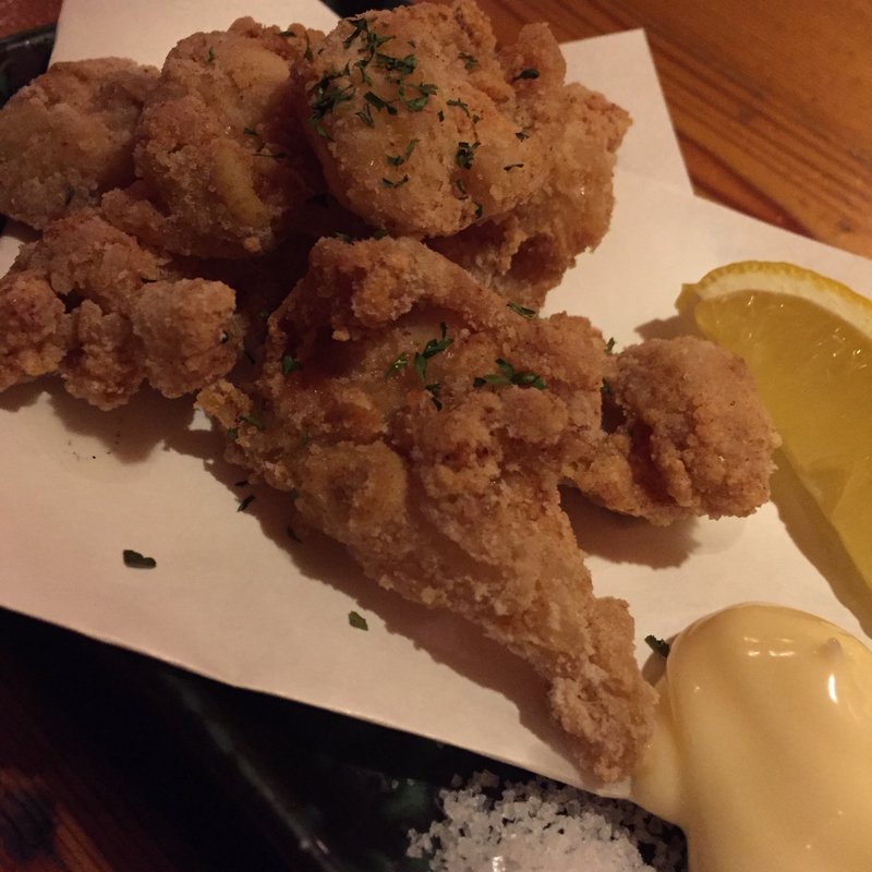 ぼんじりの唐揚げ(とりくら )