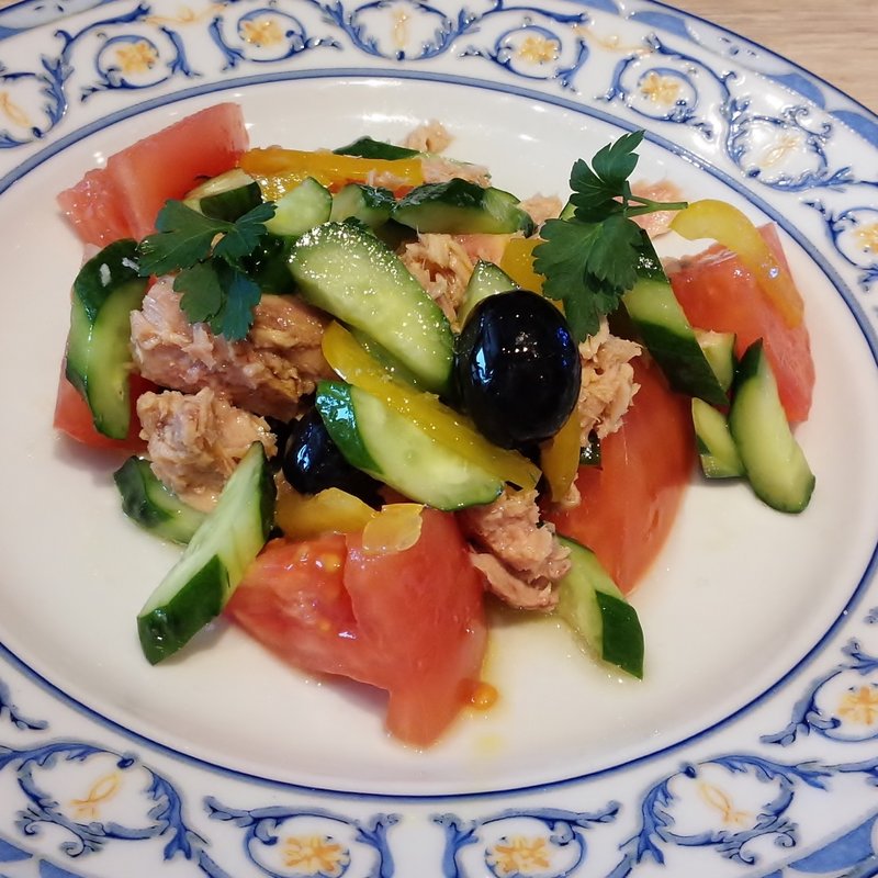 ツナとトマトのムルシア風サラダ(ミゲルフアニ 横浜店)