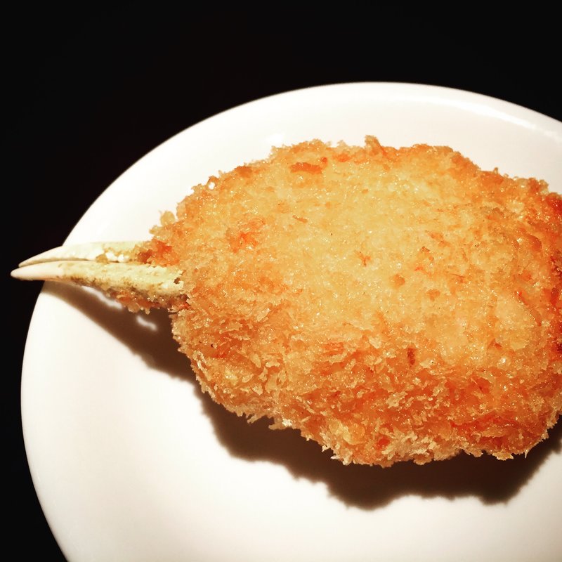 蟹肉の甘酢がけ(尖沙咀(チムサーチョイ))